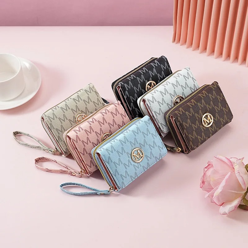 Wallets - Cartera con Cierre de Tres Pliegues