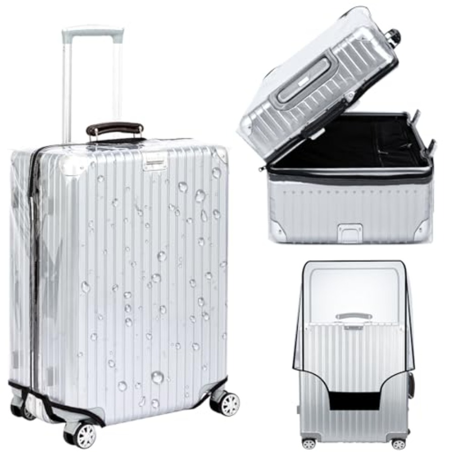 Luggage Protective Cover Transparent - Funda Protectora Transparente para Maleta Veki,