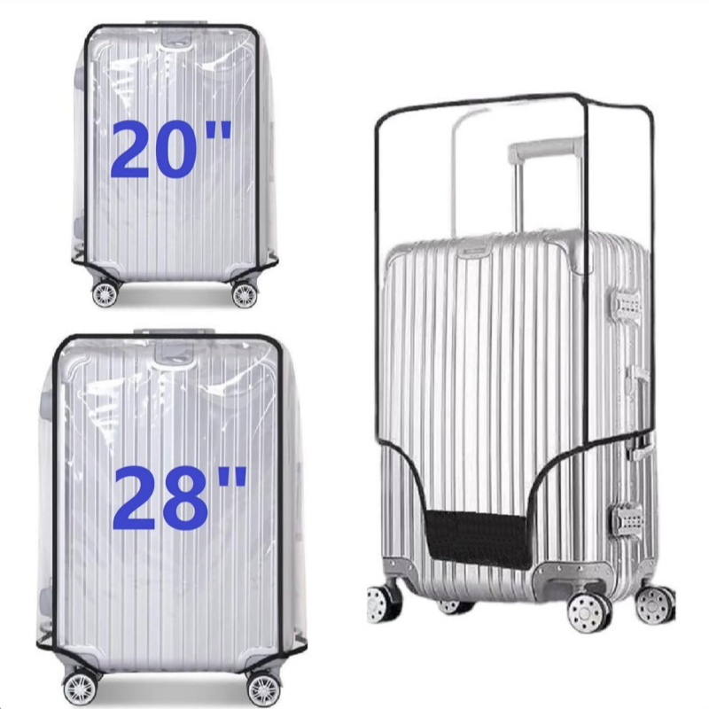 Luggage Protective Cover Transparent - Cubierta antipolvo para maleta con ruedas