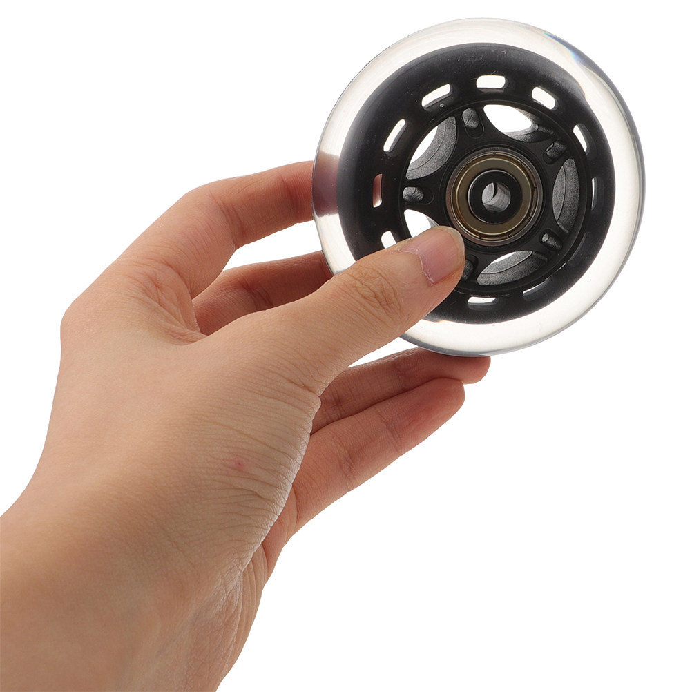 Silent Replacement Luggage Wheels - Ruedas de repuesto transparentes para equipaje,