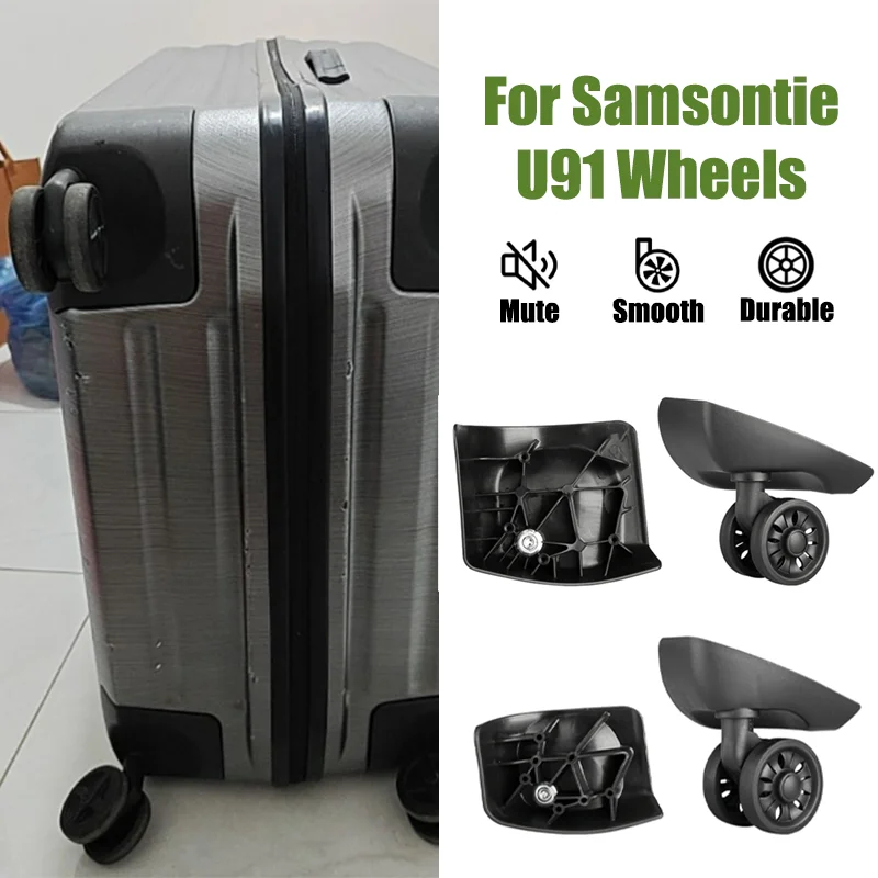 Silent Replacement Luggage Wheels - Para Samsontie U91 Series Kit de