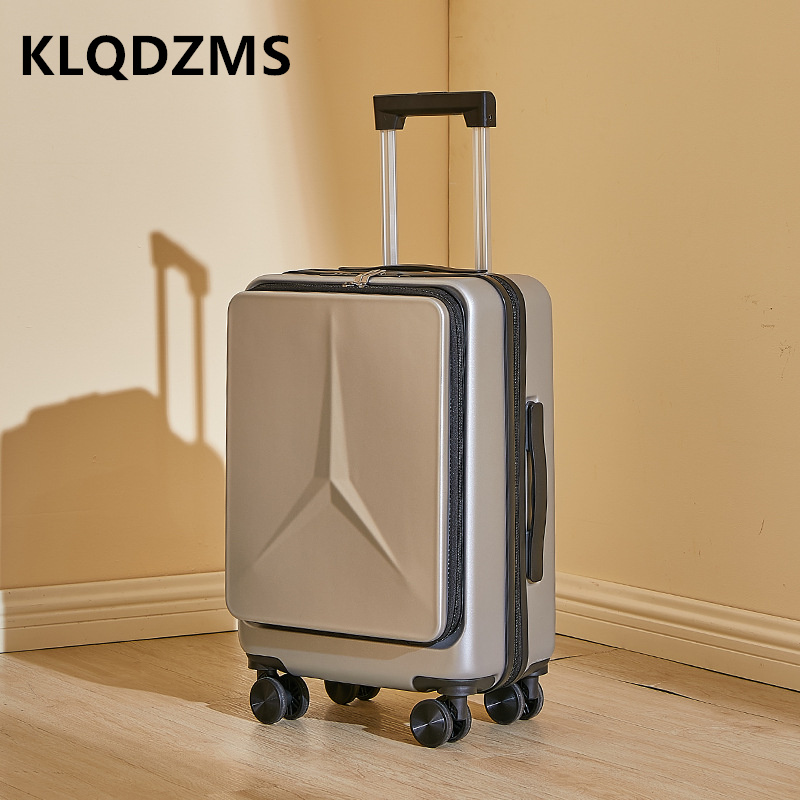 Front Opening Laptop Luggage 24 Inch - KLQDZMS-maleta para ordenador portátil de 20