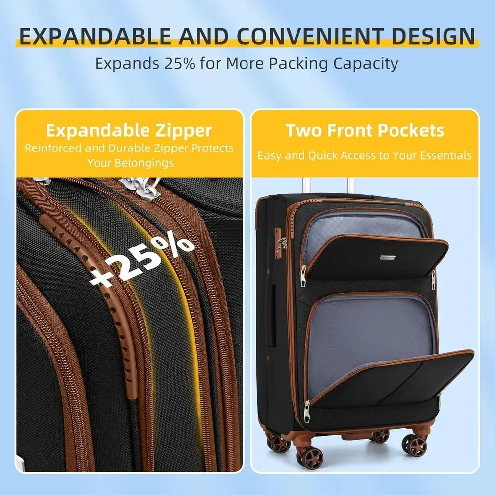Juego de Maletas Expandibles d - Expandable Hard Shell Luggage Set reseña y precio