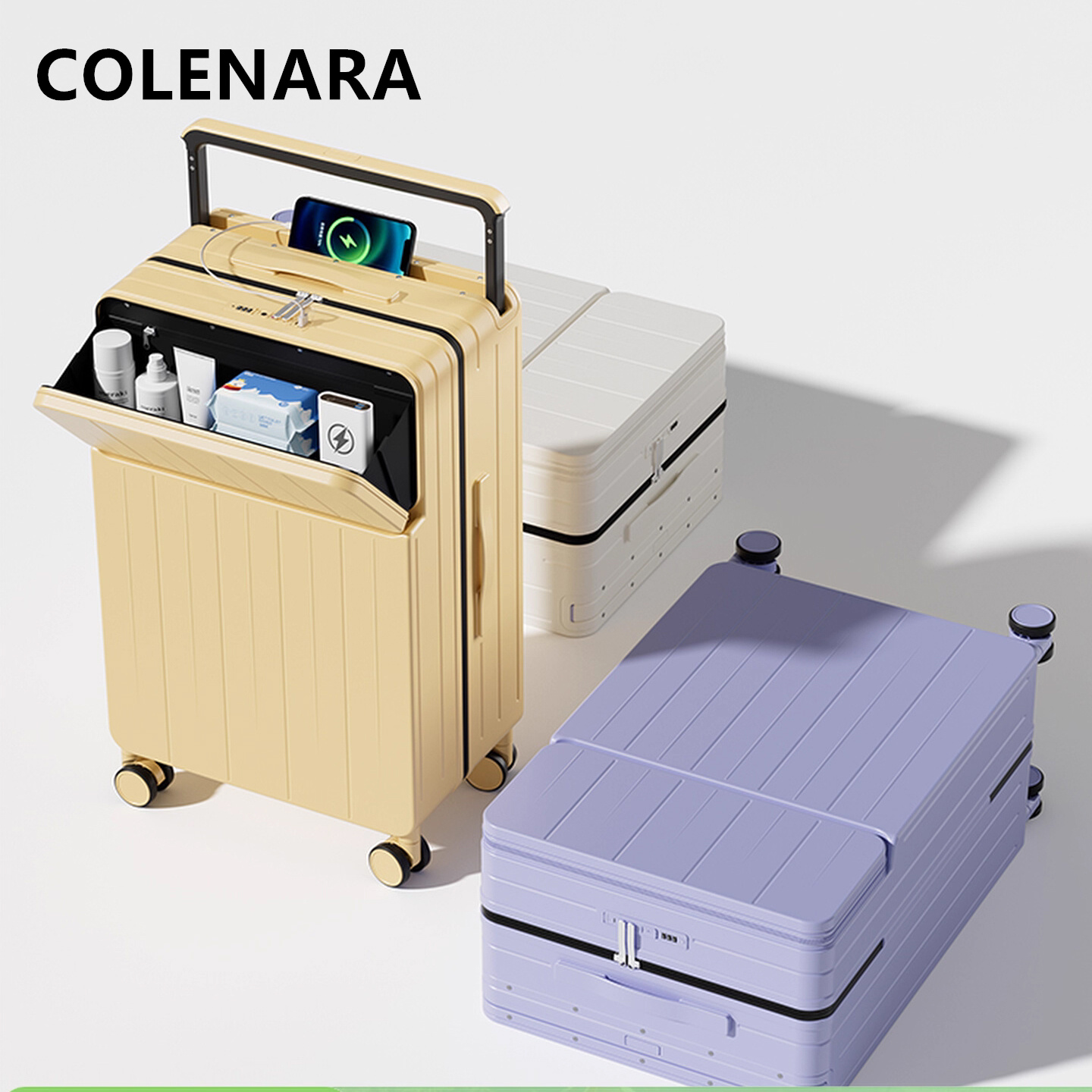 Maleta Multifuncional COLENARA - Front Opening Laptop Luggage 24 Inch reseña y precio