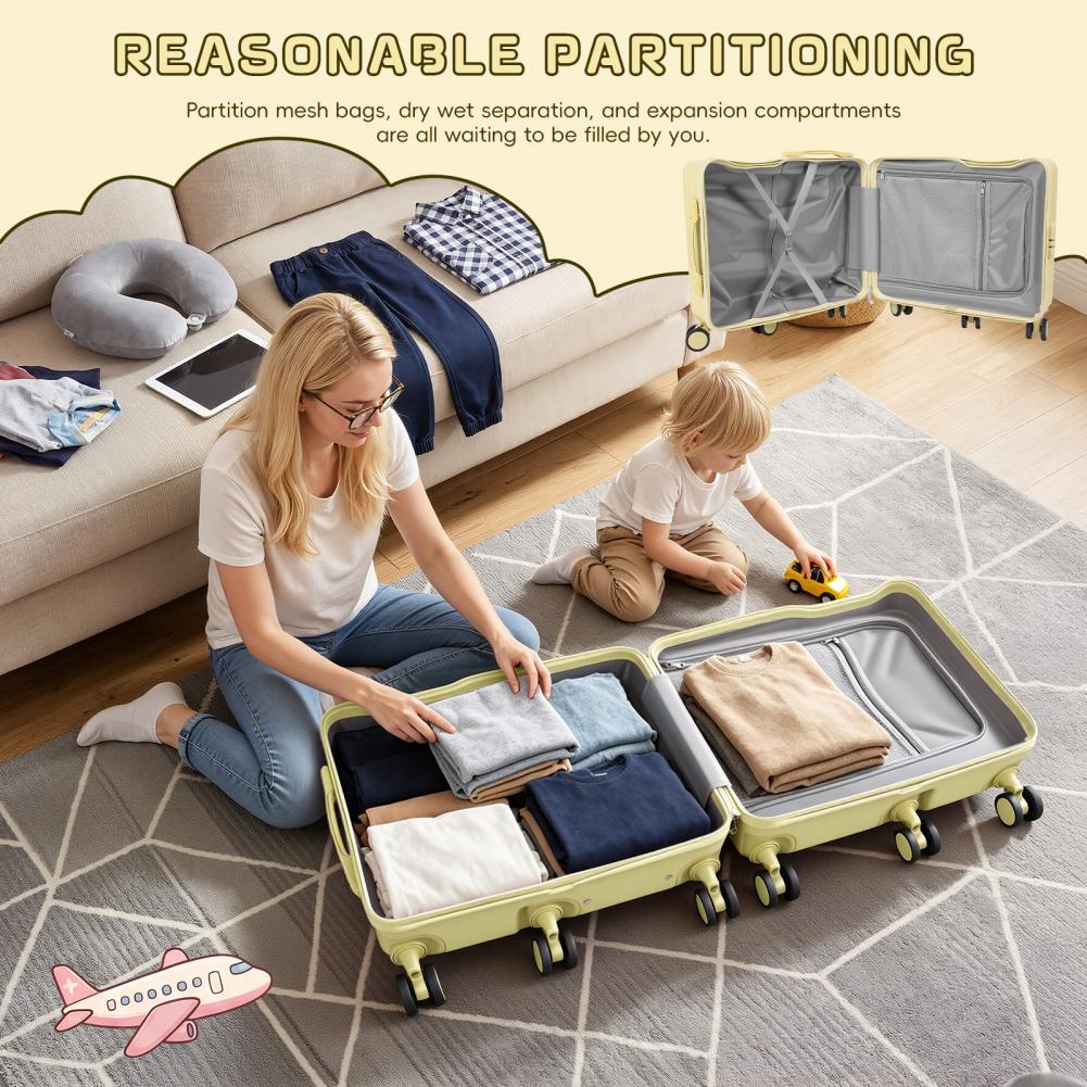Maleta Infantil de 20 Pulgadas - Kids Ride On Suitcase Scooter reseña y precio