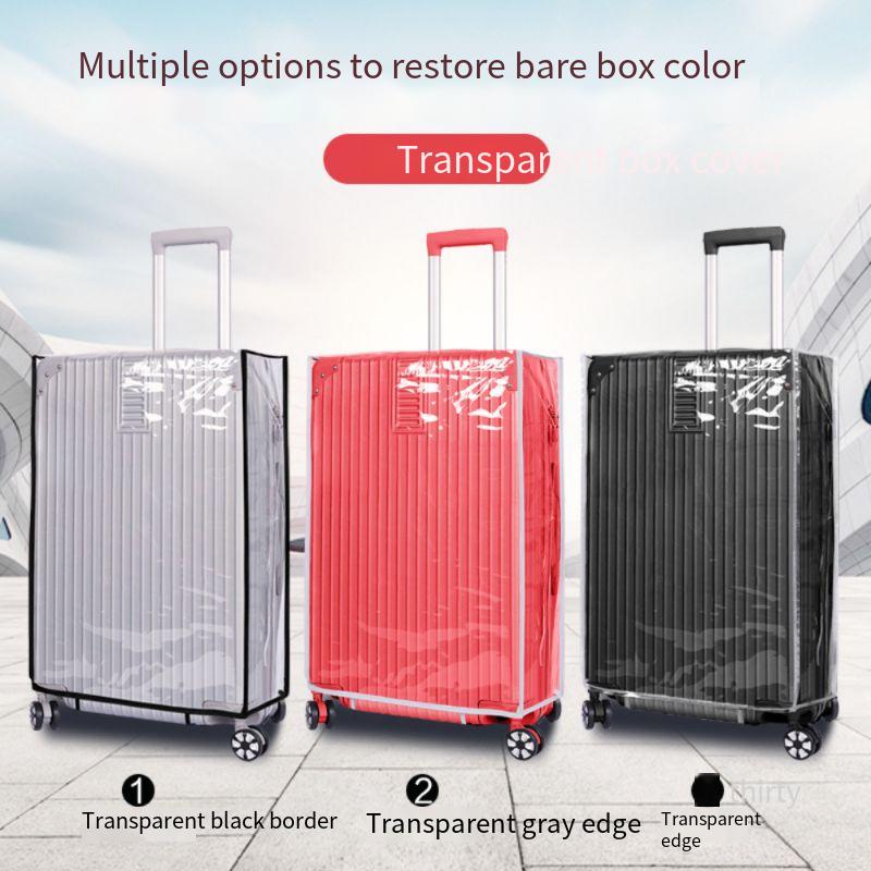 Funda protectora para maleta,  - Luggage Protective Cover Transparent reseña y precio
