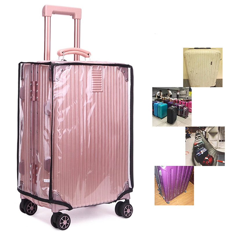 Protector de cubierta de PVC p - Luggage Protective Cover Transparent reseña y precio