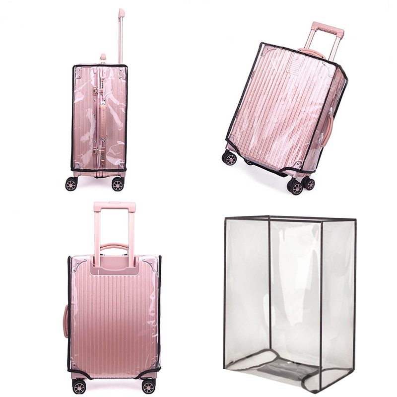 Protector de cubierta de PVC p - Luggage Protective Cover Transparent reseña y precio