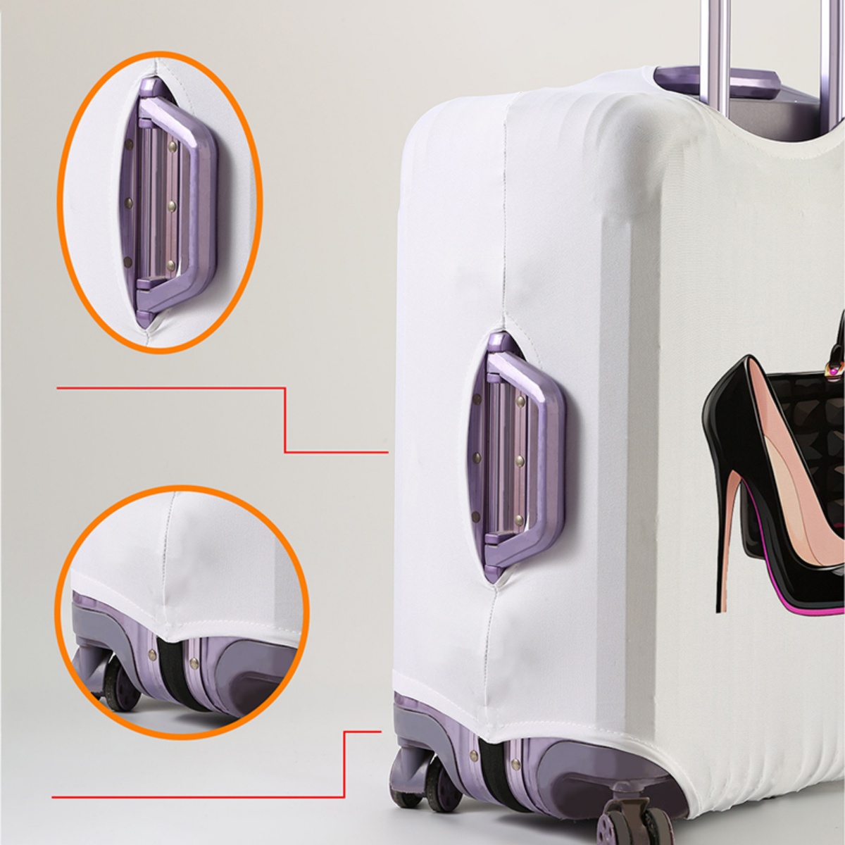 Protector de funda para equipa - Waterproof Suitcase Cover Protector reseña y precio