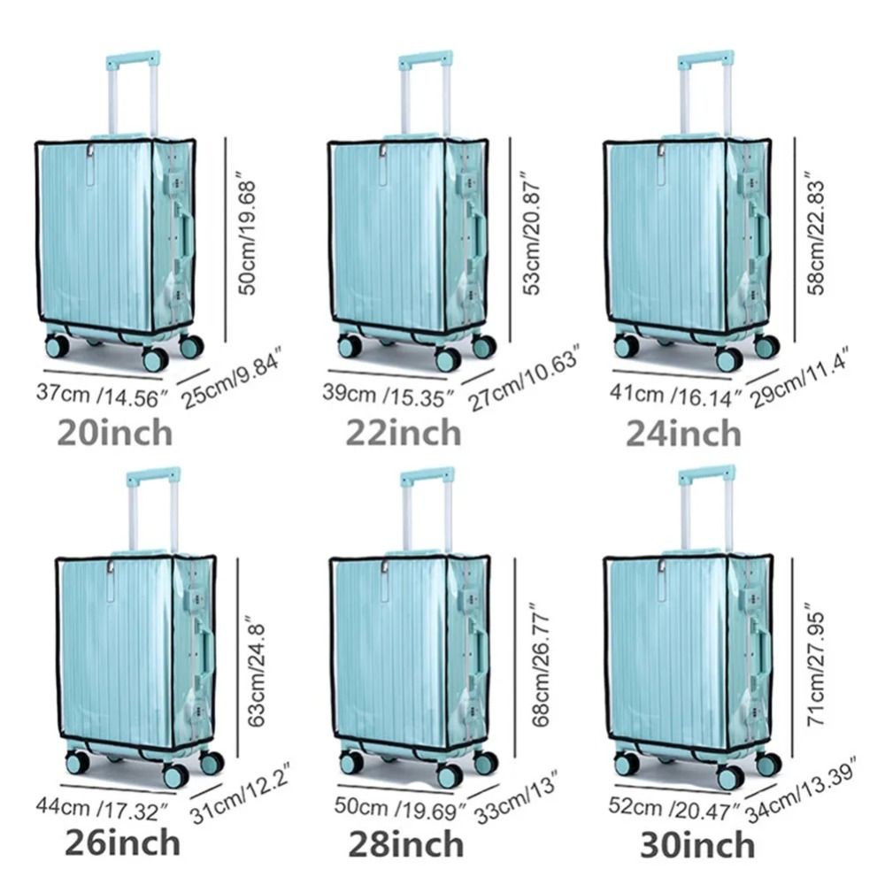 Nueva Funda Protectora para Eq - Luggage Protective Cover Transparent reseña y precio