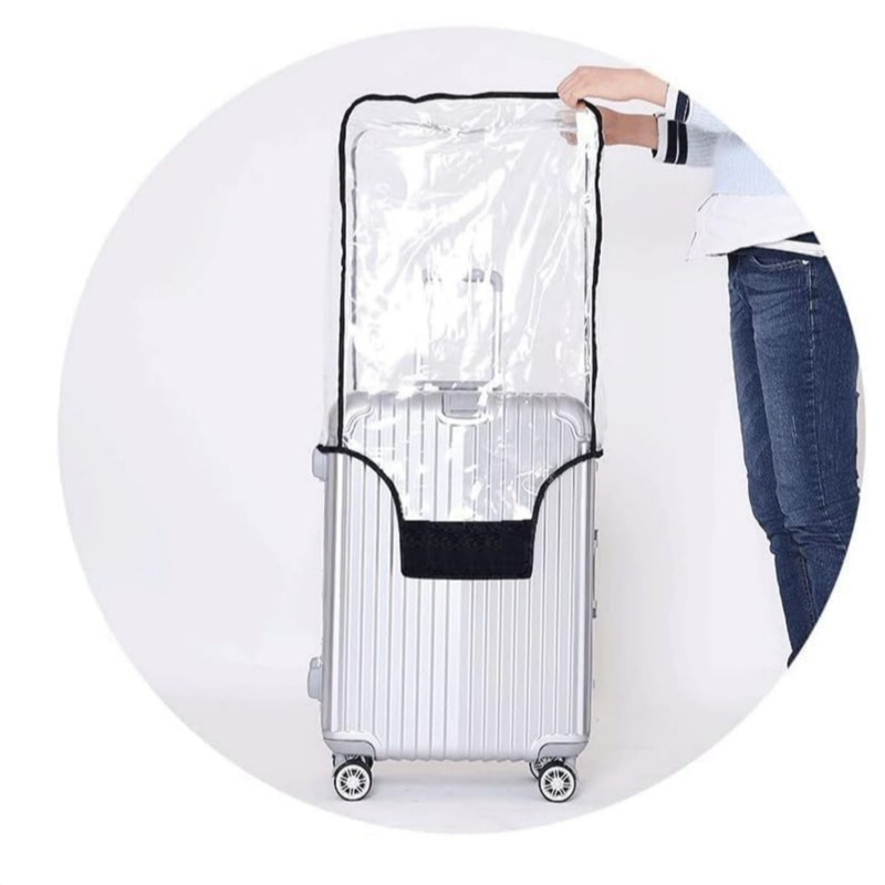 Cubierta antipolvo para maleta - Luggage Protective Cover Transparent reseña y precio
