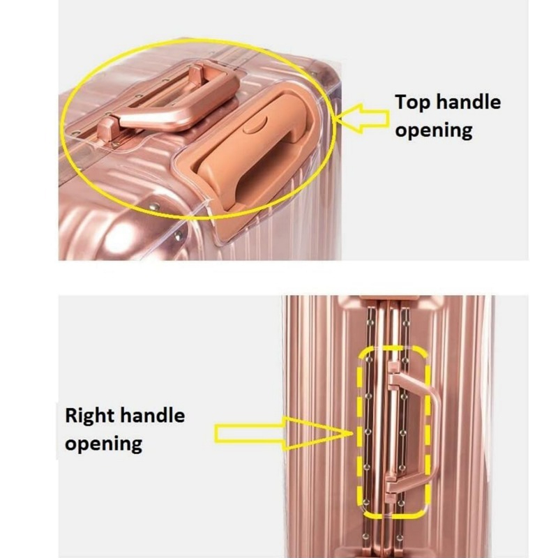Cubierta antipolvo para maleta - Luggage Protective Cover Transparent reseña y precio