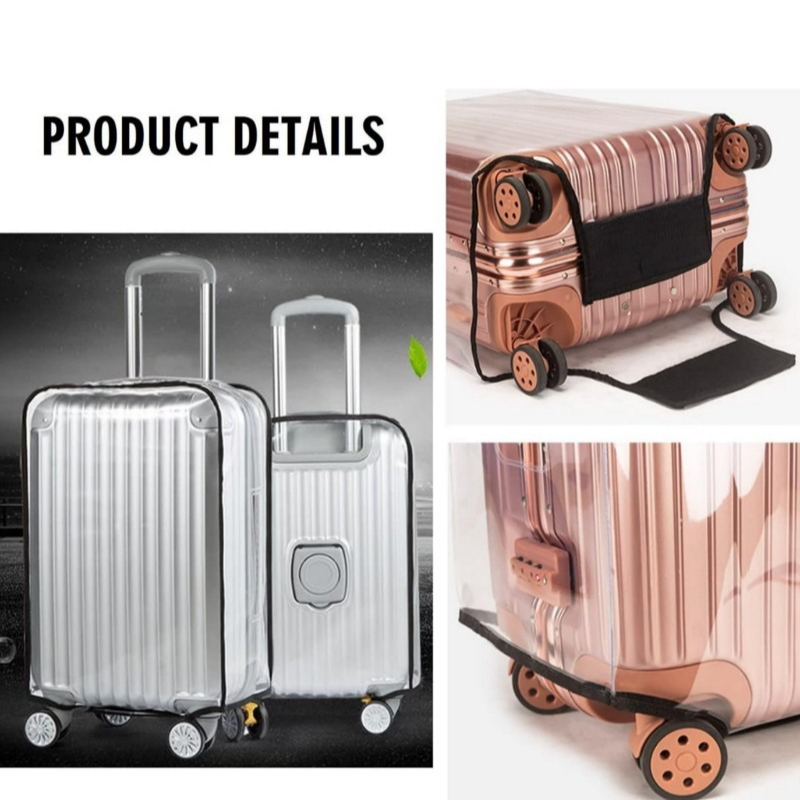 Cubierta antipolvo para maleta - Luggage Protective Cover Transparent reseña y precio