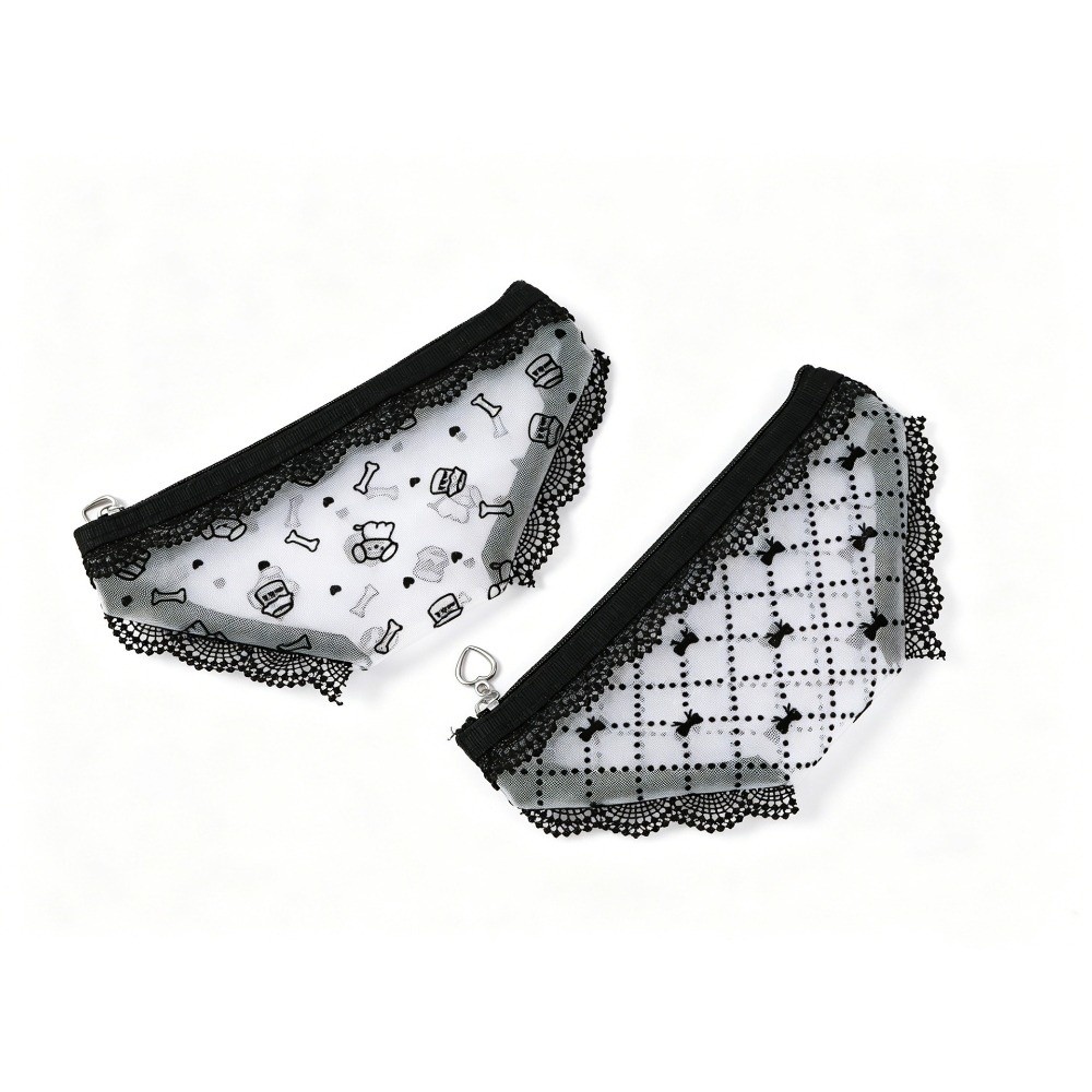 Práctico neceser de encaje con - Cosmetic Bags reseña y precio