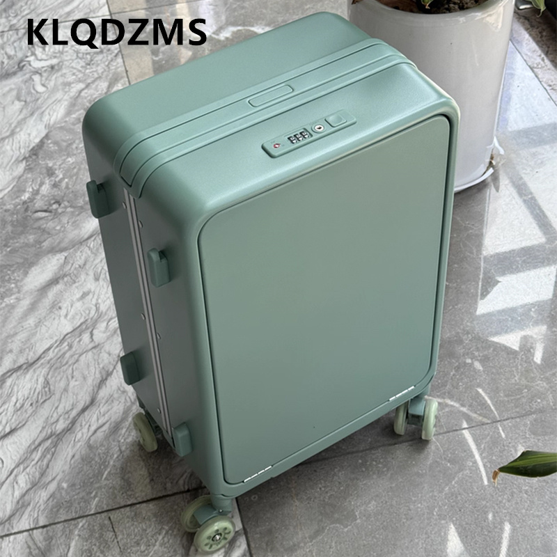 KLQDZMS maleta para hombre 20  - Spinner Wheel Rolling Suitcase 20 Inch reseña y precio