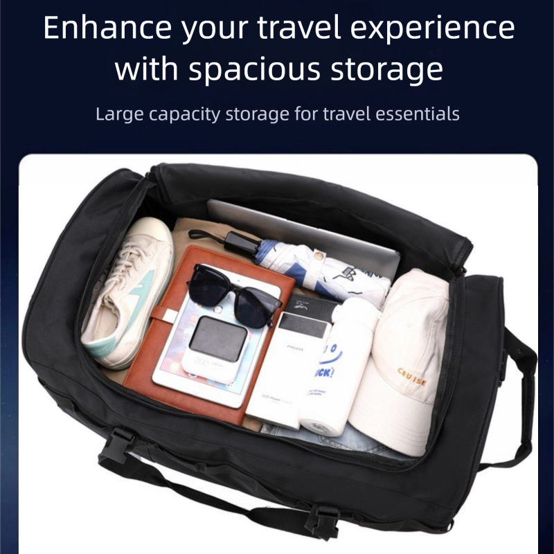 Bolsa de lona plegable resiste - Foldable Rolling Luggage Bag reseña y precio