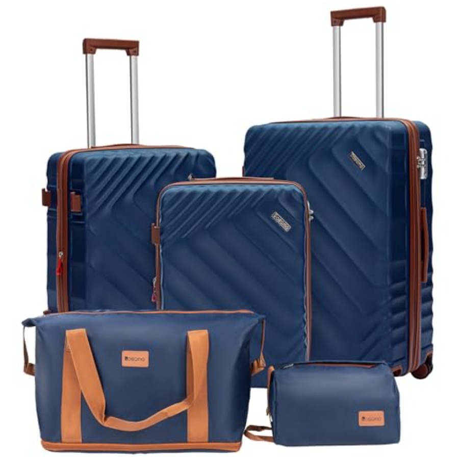 Juego de maletas rígidas expan - Expandable Hard Shell Luggage Set reseña y precio