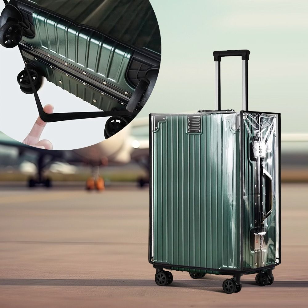 Funda Protectora para Equipaje - Luggage Protective Cover Transparent reseña y precio