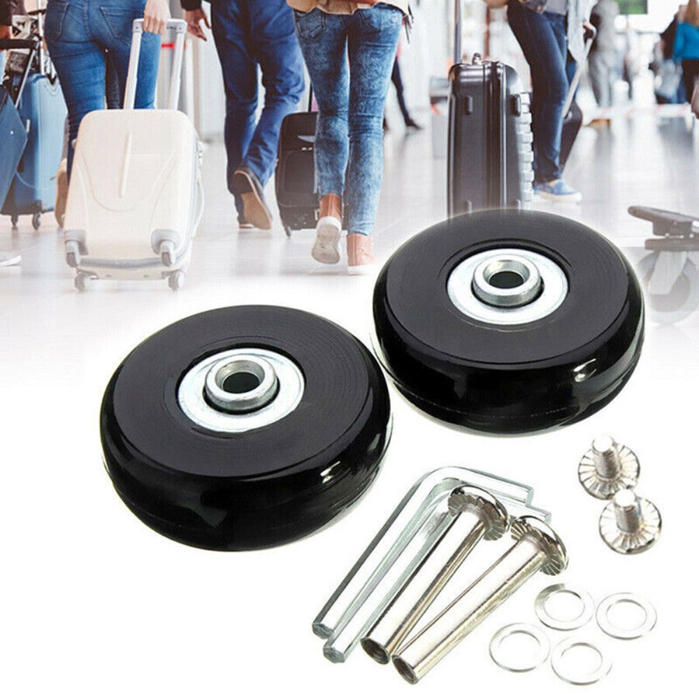2/4 unidades Ruedas silenciosa - Silent Replacement Luggage Wheels reseña y precio