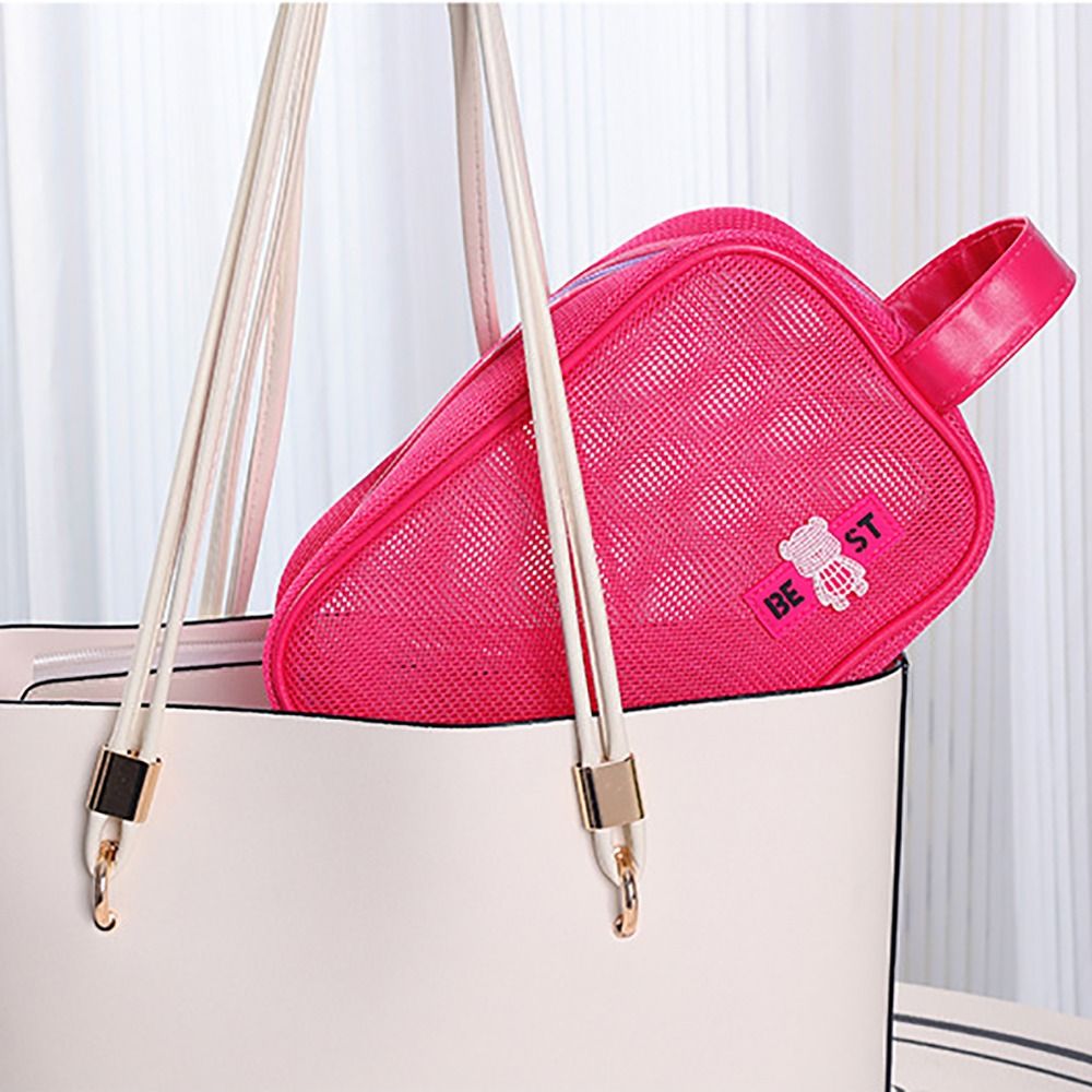 Bolsa de maquillaje de malla r - Cosmetic Bags reseña y precio