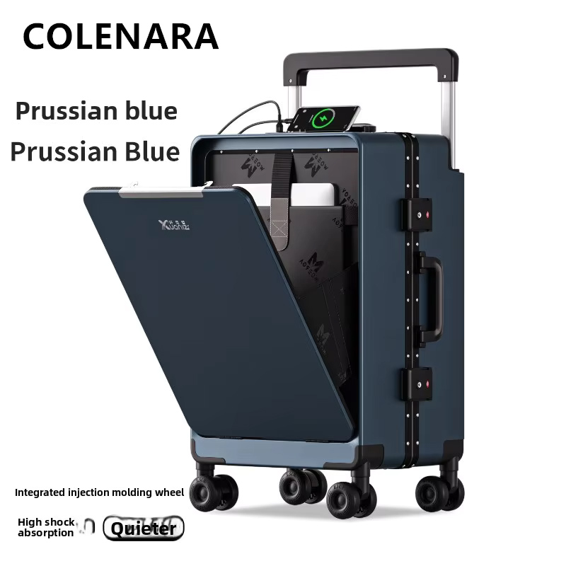 Maleta COLENARA ABS+PC con Ape - Front Opening Laptop Luggage 24 Inch reseña y precio