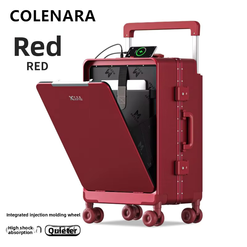 Maleta COLENARA ABS+PC con Ape - Front Opening Laptop Luggage 24 Inch reseña y precio