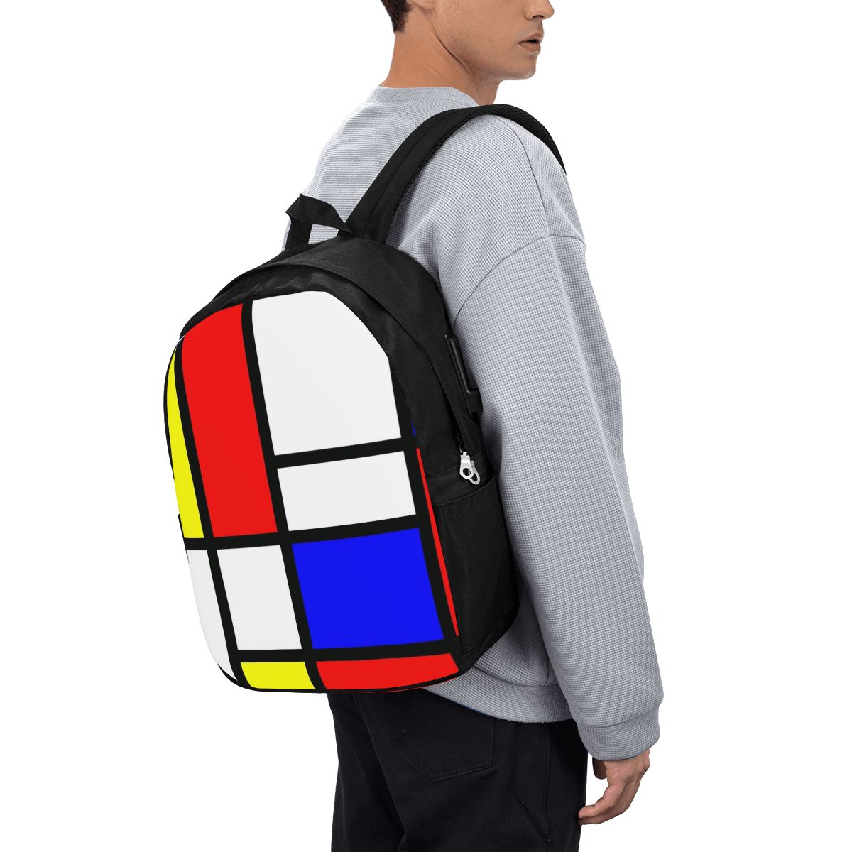 Mochila Piet Mondrian Composit - Backpacks reseña y precio
