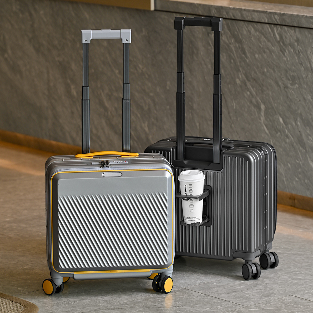 Maleta de cabina con apertura  - Aluminum Frame Carry On Luggage reseña y precio