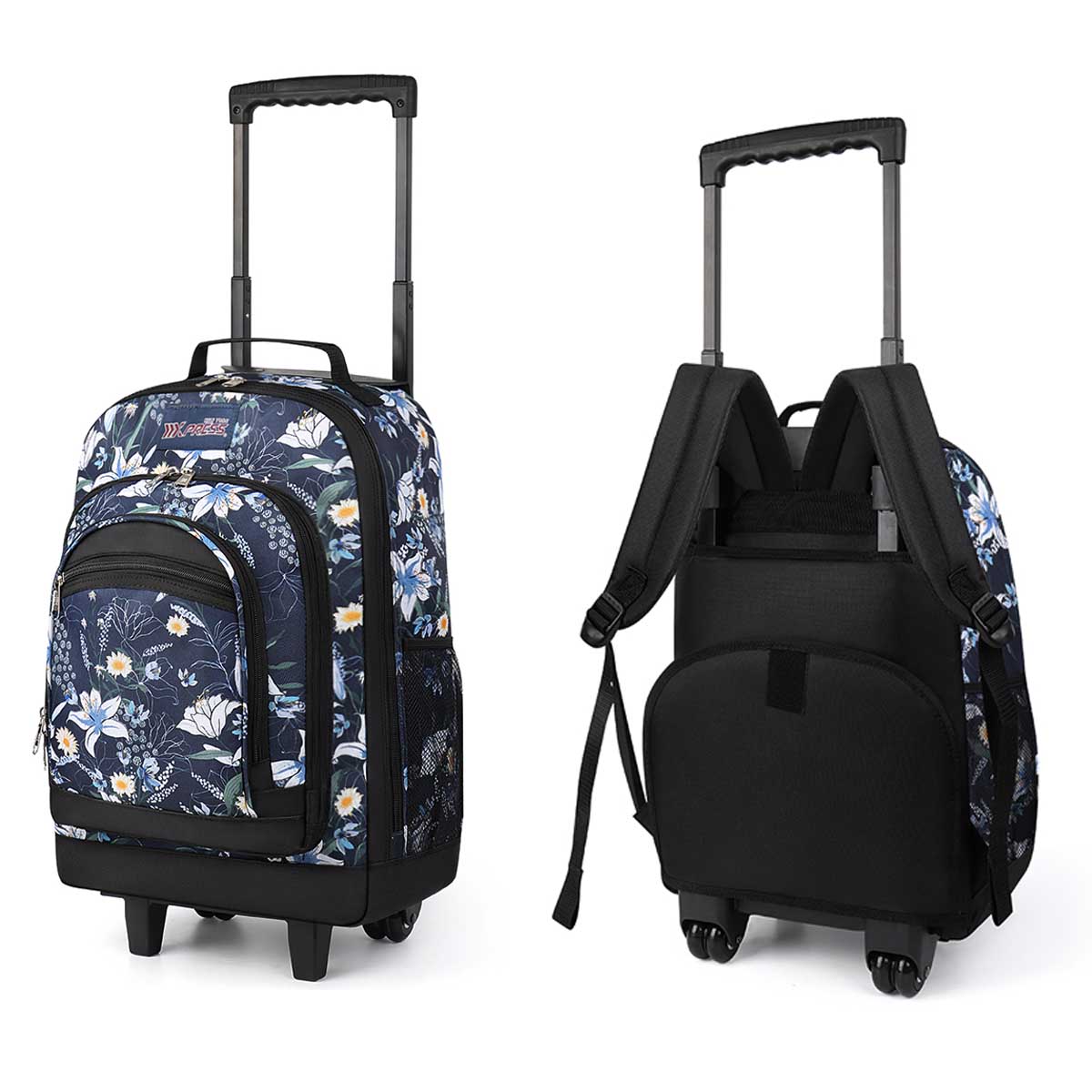 Mochila rodante de gran capaci - Foldable Rolling Luggage Bag reseña y precio