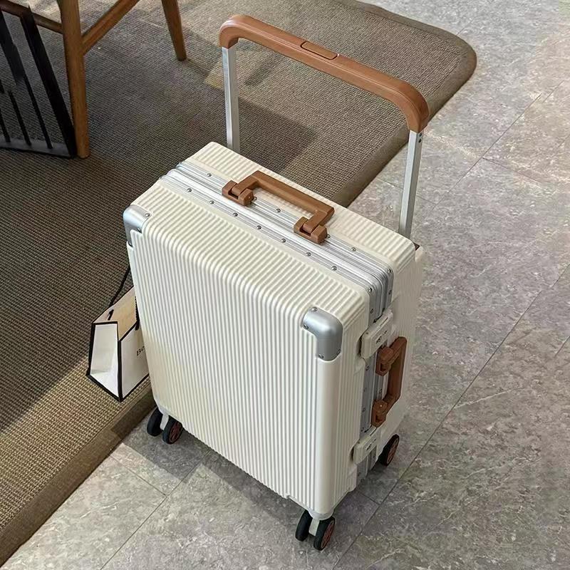 Nueva Maleta de Viaje Ancha co - Aluminum Frame Carry On Luggage reseña y precio