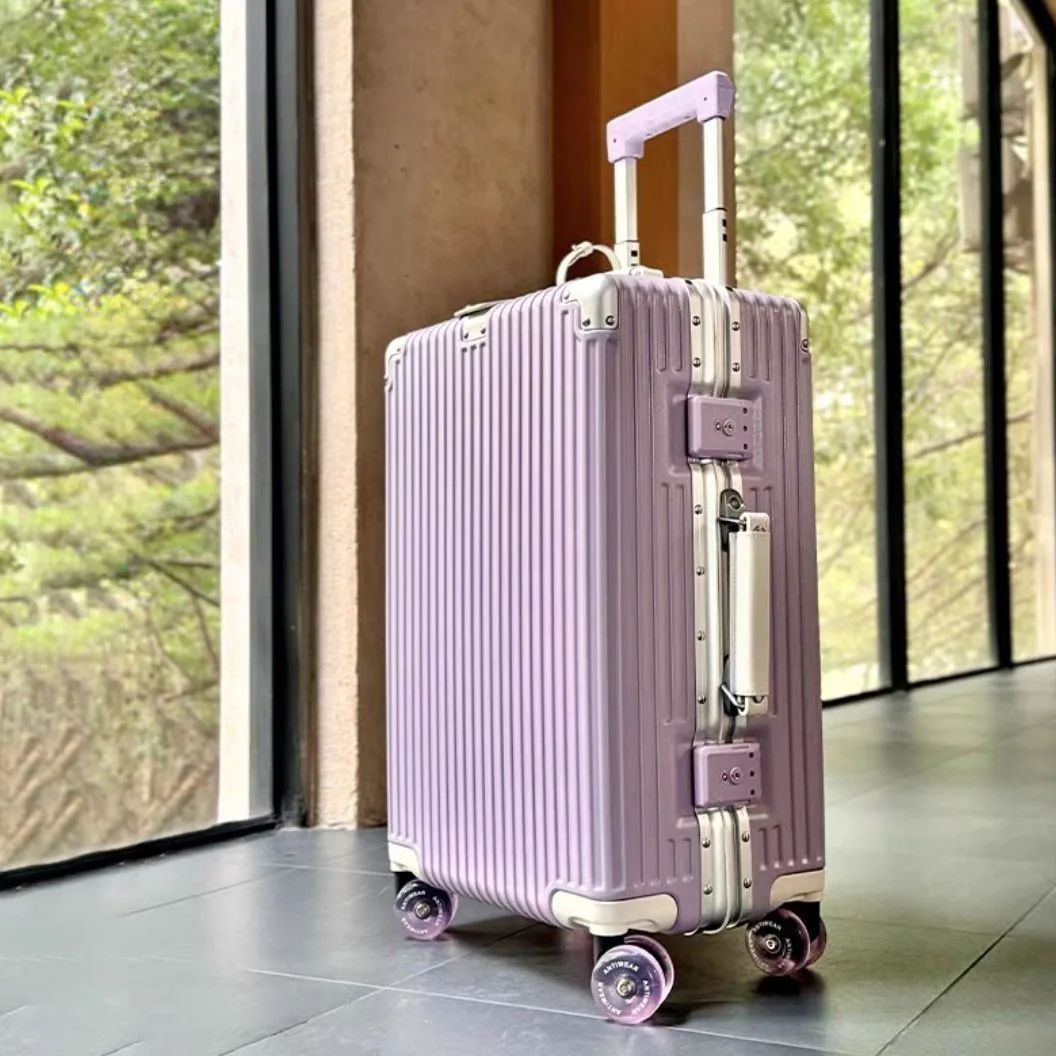 Maleta con marco de aluminio y - Aluminum Frame Carry On Luggage reseña y precio