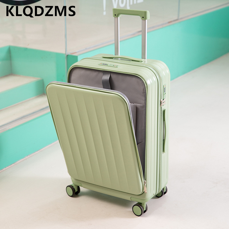 Maleta Multifuncional KLQDZMS  - Front Opening Laptop Luggage 24 Inch reseña y precio