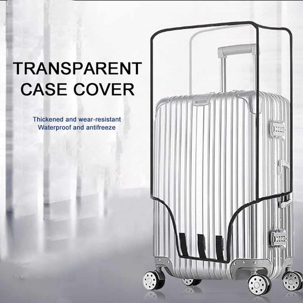 Funda protectora para maleta,  - Luggage Protective Cover Transparent reseña y precio