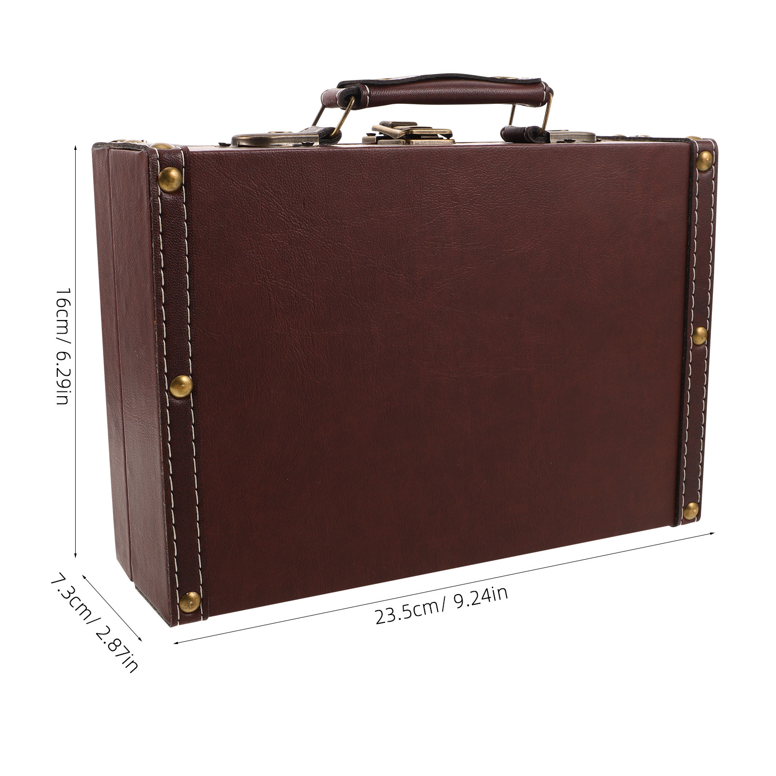 Caja de almacenamiento de made - Retro Vintage Trunk Suitcase reseña y precio