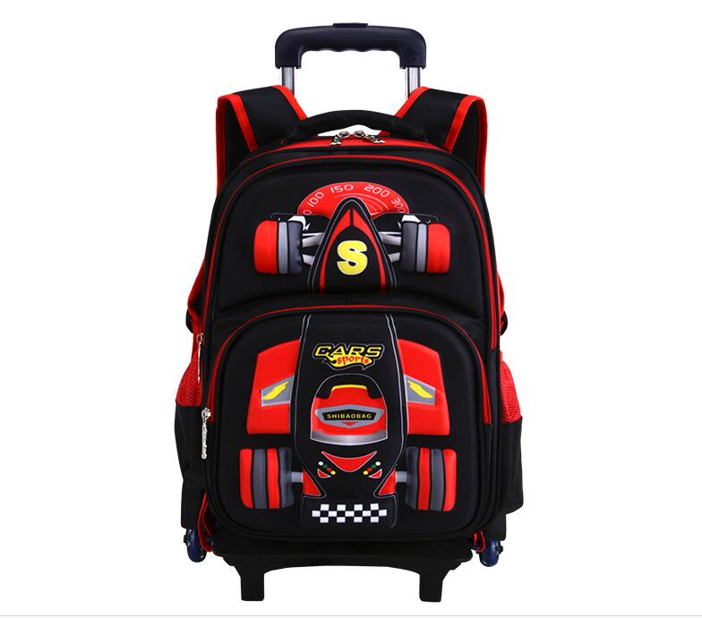 Mochila escolar con ruedas par - Foldable Rolling Luggage Bag reseña y precio