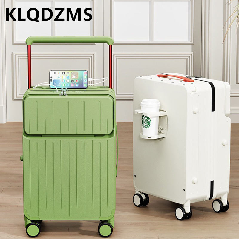 KLQDZMS Maleta para portátil c - Front Opening Laptop Luggage 24 Inch reseña y precio