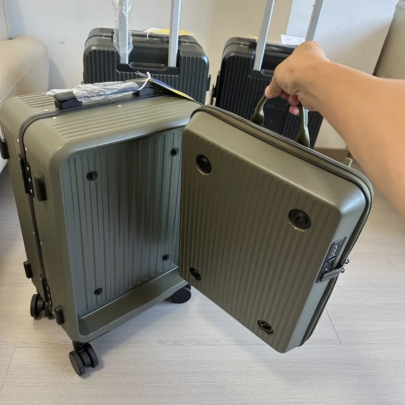 Maleta 2 en 1 con Mochila Desm - Aluminum Frame Carry On Luggage reseña y precio