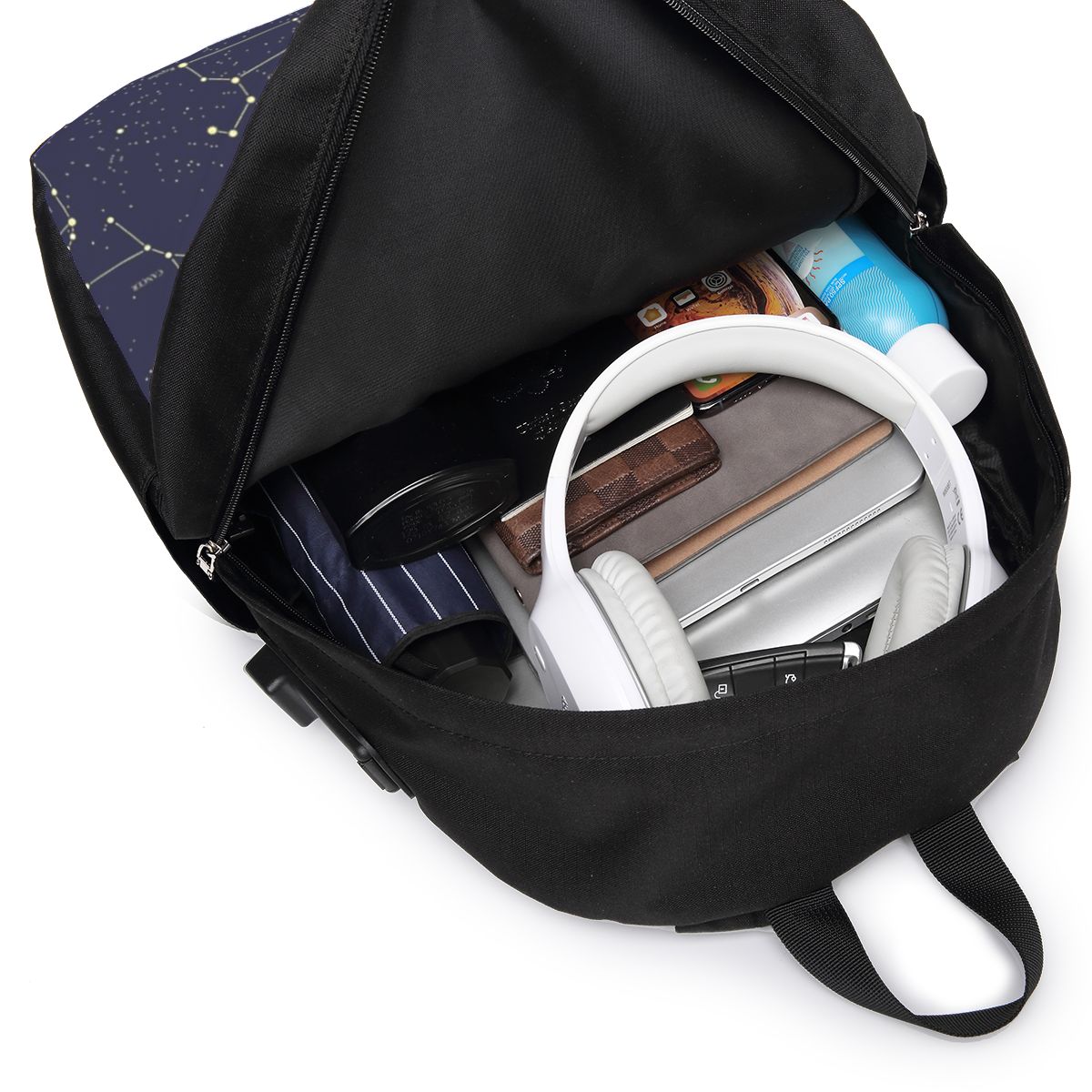 Mochila con estampado de cielo - Backpacks reseña y precio