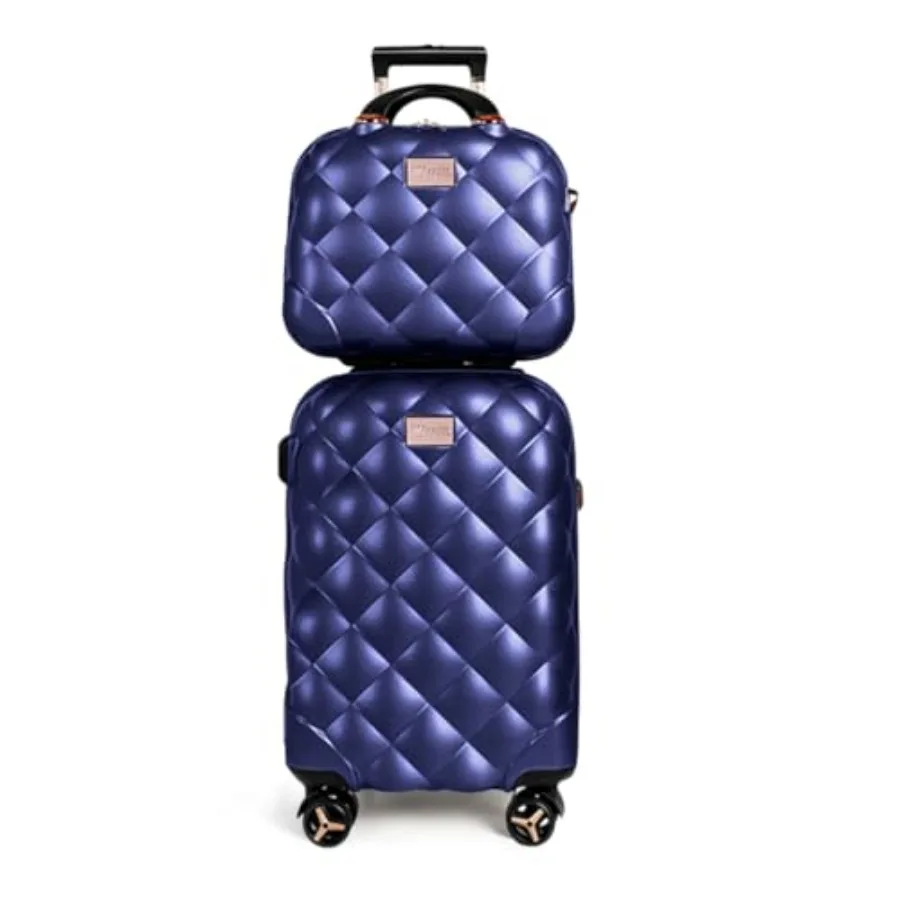 Juego de 2 maletas de mano de  - Expandable Hard Shell Luggage Set reseña y precio
