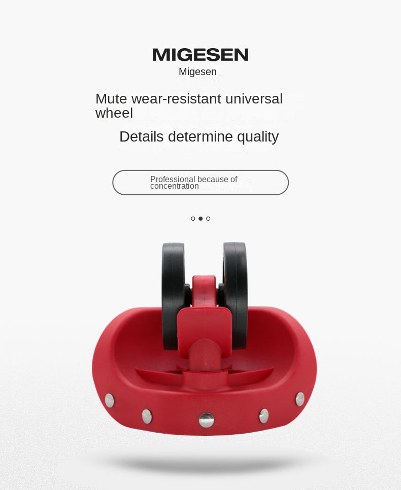 1 par de ruedas de equipaje un - Silent Replacement Luggage Wheels reseña y precio