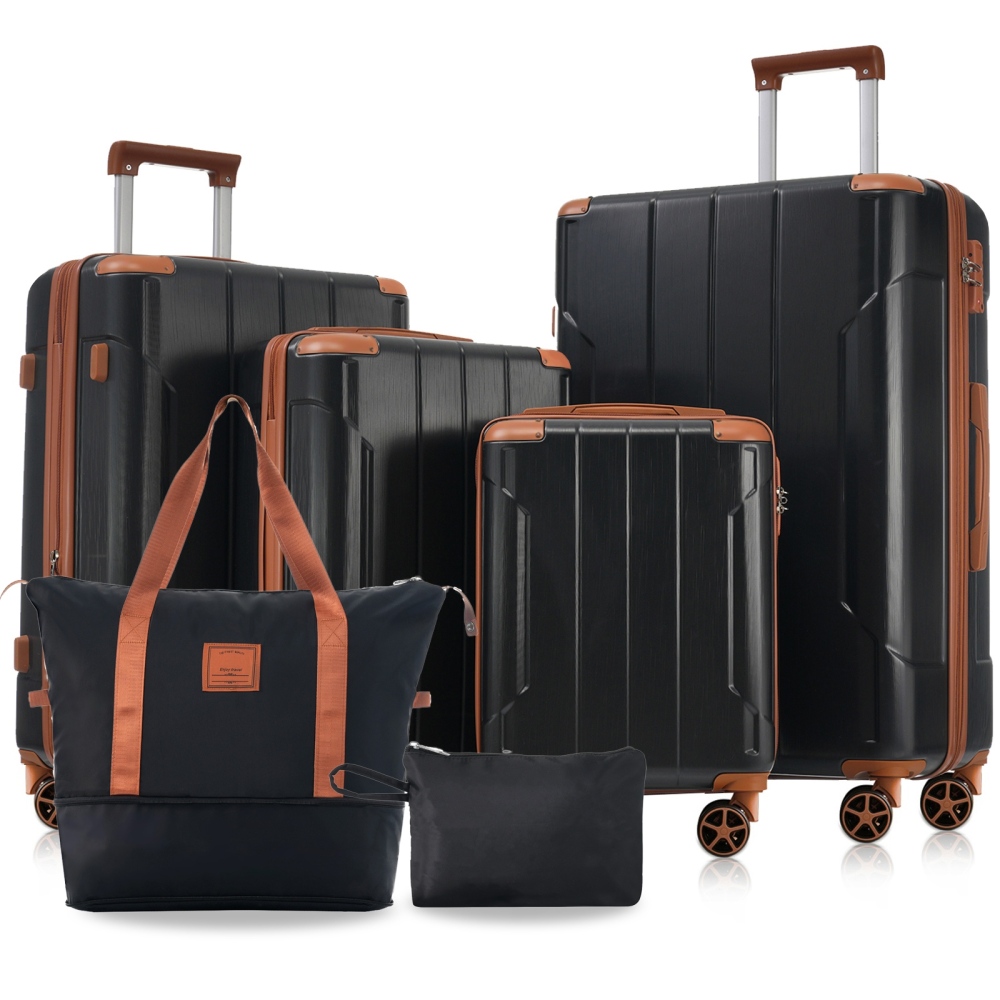 Juego de Maletas Rígidas de 6  - Expandable Hard Shell Luggage Set reseña y precio