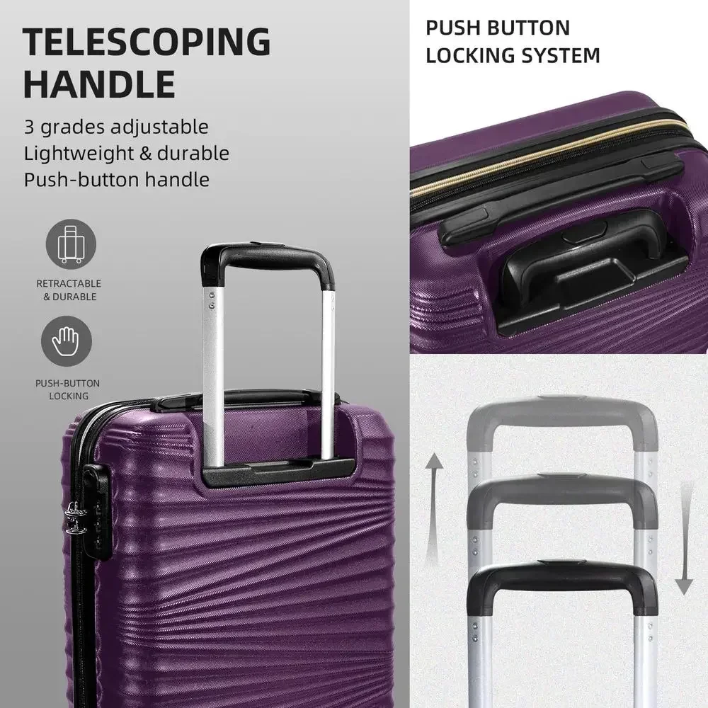 Juego de Maletas Expandibles d - Expandable Hard Shell Luggage Set reseña y precio