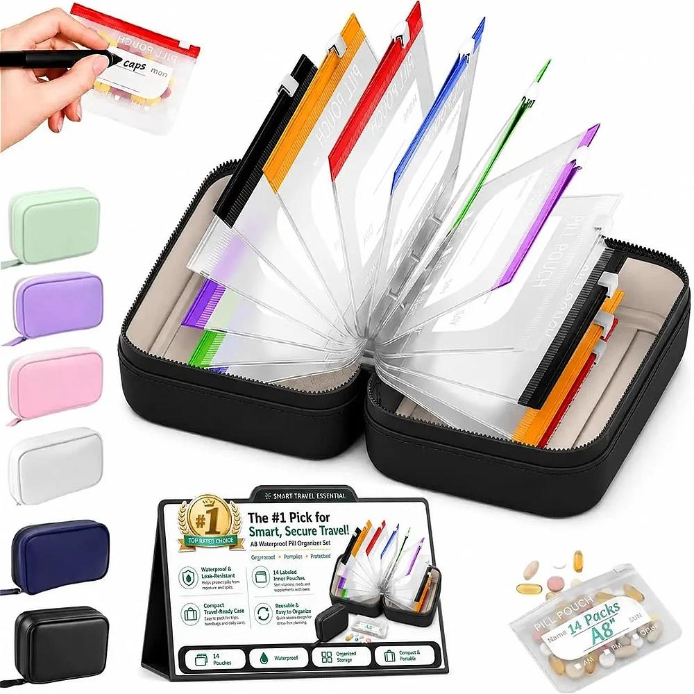 Organizador semanal de pastill - Handbags reseña y precio