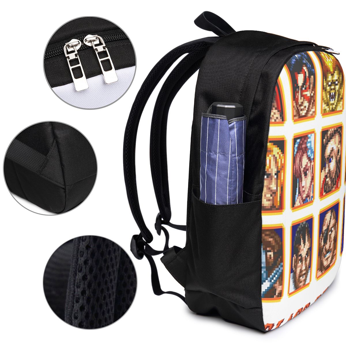 Mochila Defeated Portraits Sup - Backpacks reseña y precio