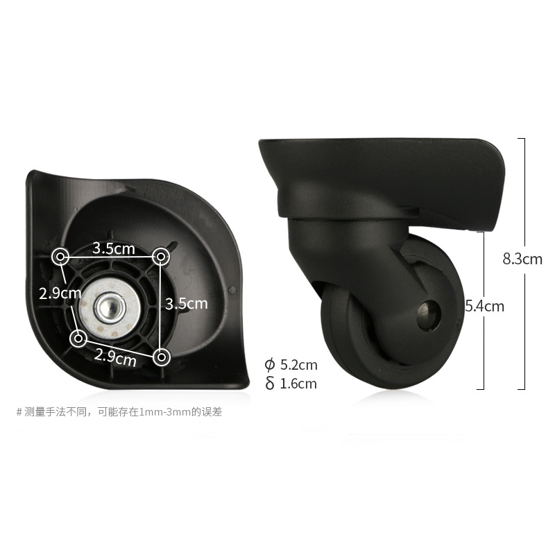 Ruedas de equipaje para acceso - Silent Replacement Luggage Wheels reseña y precio