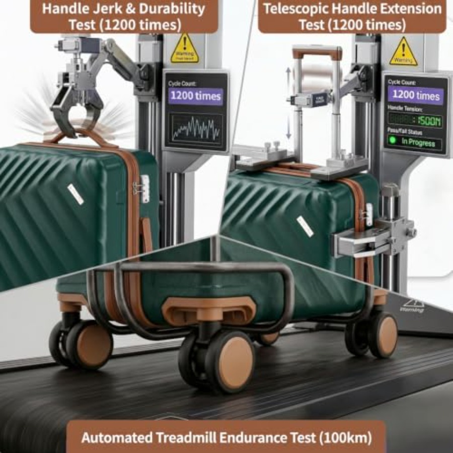 Juego de 5 piezas de equipaje  - Expandable Hard Shell Luggage Set reseña y precio