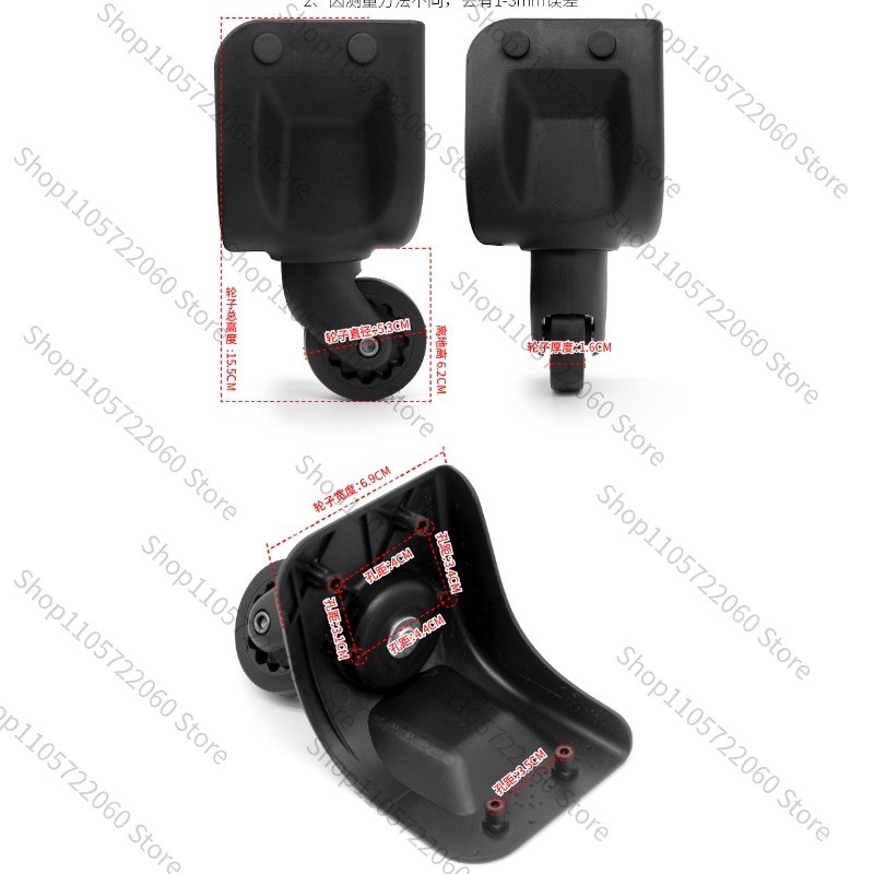 Para BW042 #   Rueda de repues - Silent Replacement Luggage Wheels reseña y precio