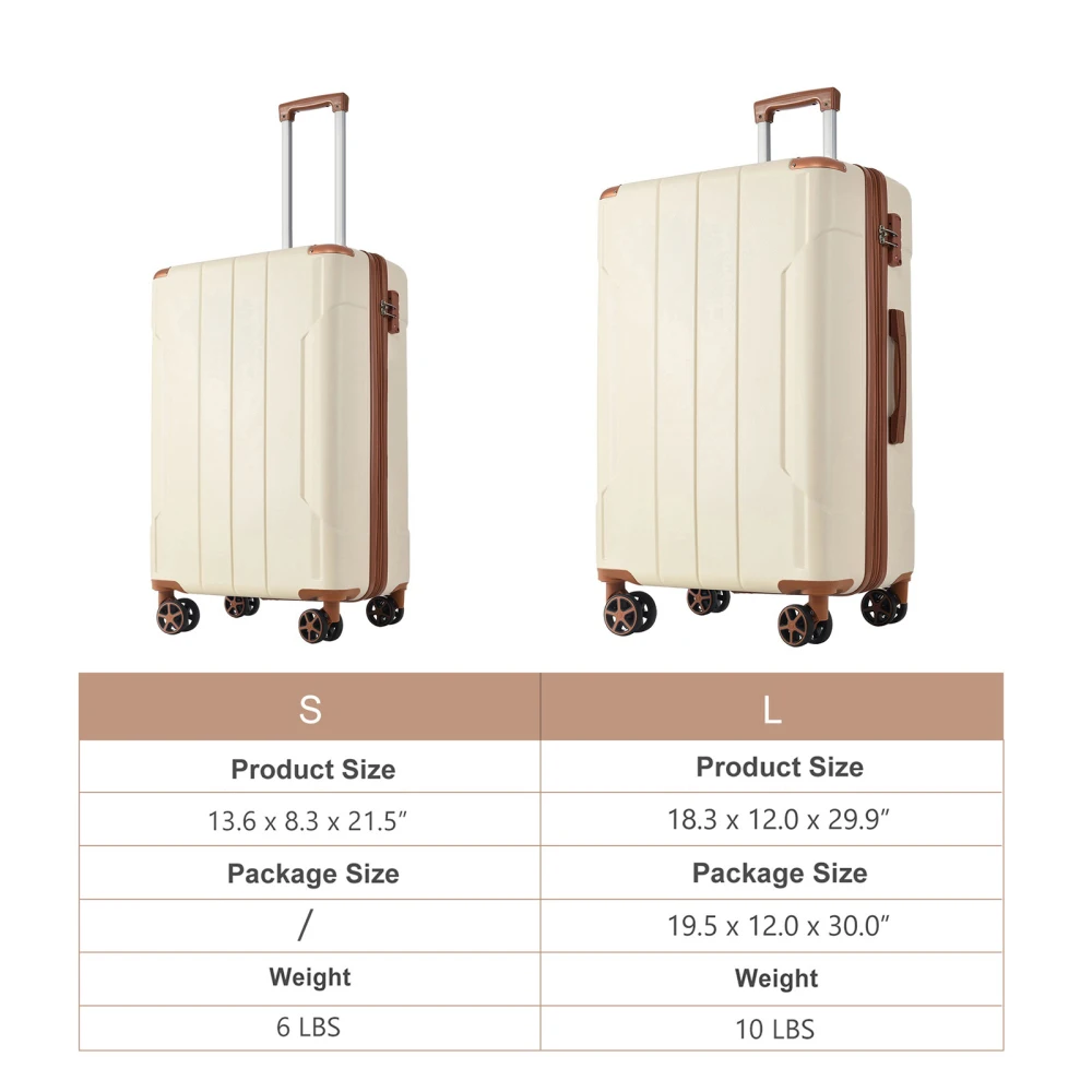 Juego de Maletas Rígidas de AB - Expandable Hard Shell Luggage Set reseña y precio