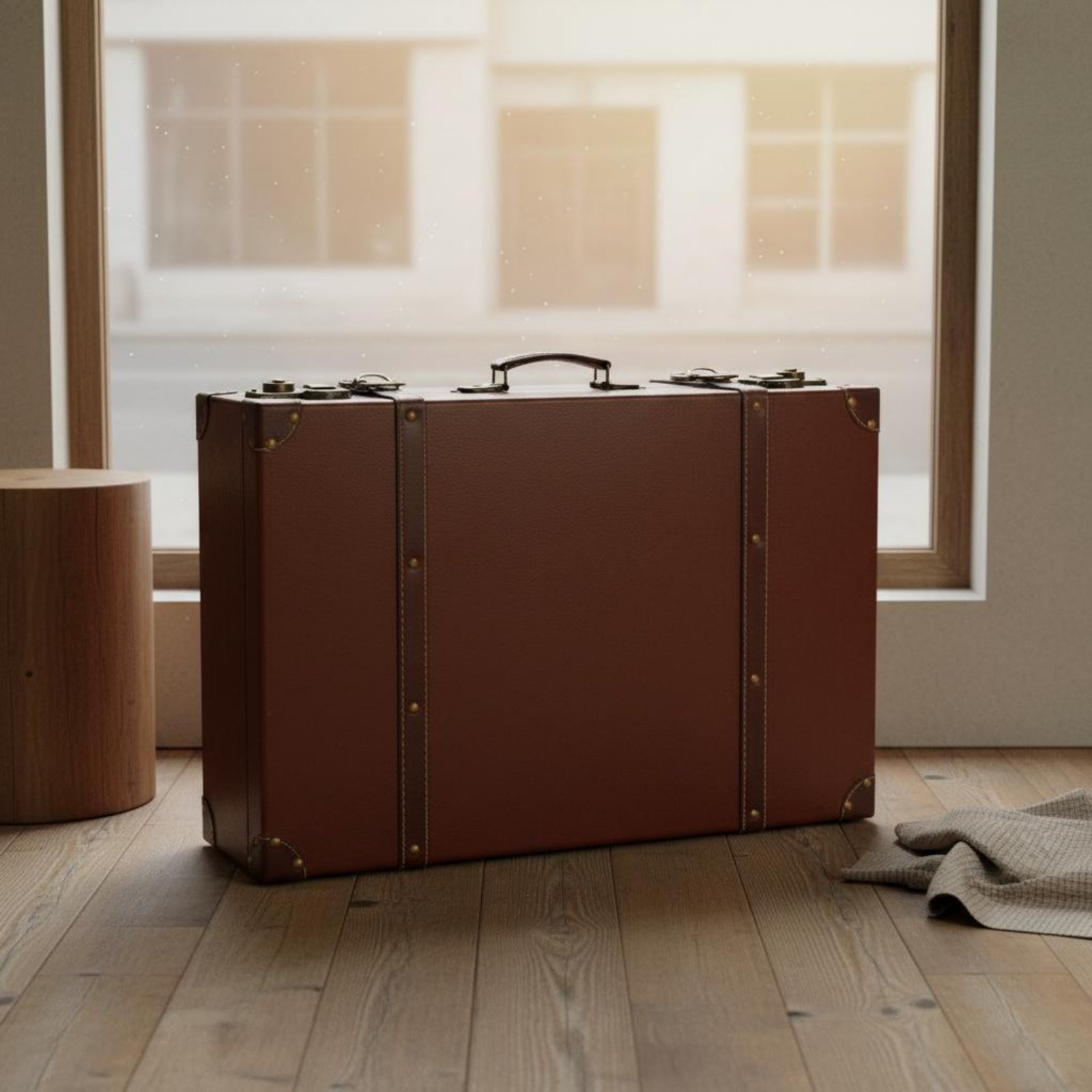Juego de 3 Maletas Vintage, Ac - Retro Vintage Trunk Suitcase reseña y precio