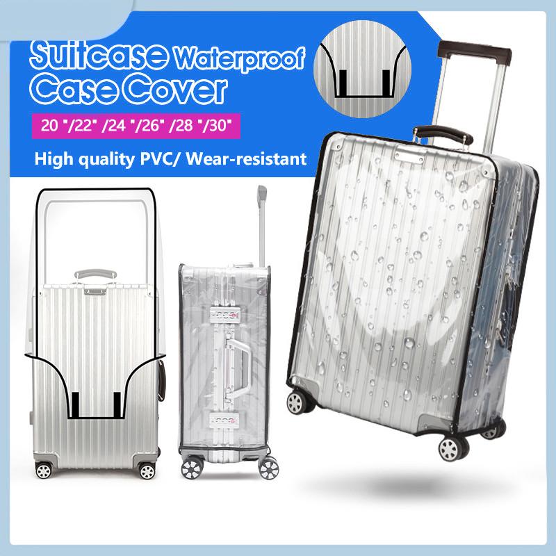 Protector de equipaje transpar - Waterproof Suitcase Cover Protector reseña y precio
